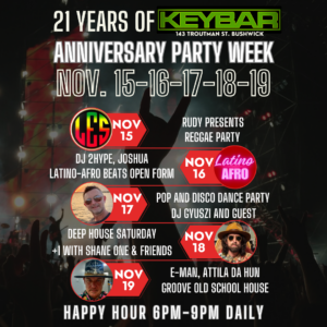 Keybar Anniversary party